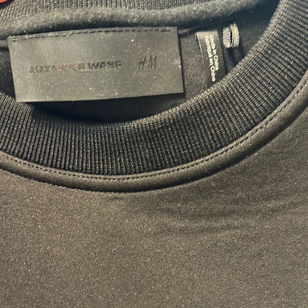 Alexander WANG H&M Logo Sweatshirt Size Large Men’s Oversized Hm - Picture 6 of 6